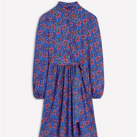 Boden Willow Frill Short Shirt Dress Sz 6P Garden Party Boho Casual Flower NWOT - Picture 5 of 11